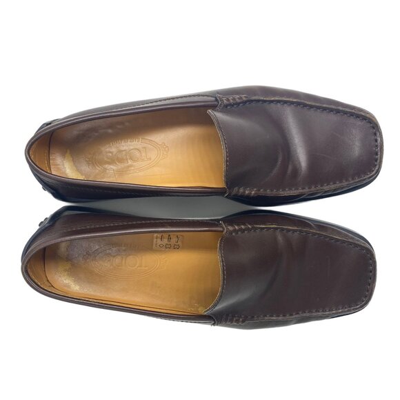 Tod's Gommino Driving Shoes in Brown Leather - Size 9 - Picture 4 of 8